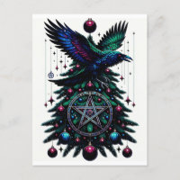 Noël gothique/Yule Raven et Pentagram