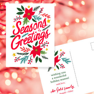 Carte Postale Noël Joyeuses Fêtes Noël Noël Noël Noël