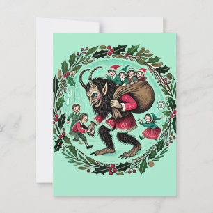 Carte Postale Noël Krampus