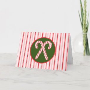 Carte postale Noël/menthe poivrée