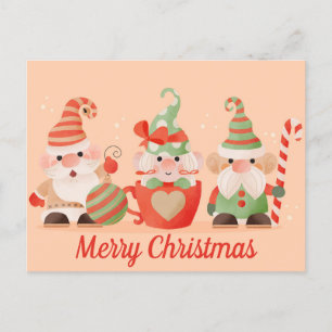 Carte postale Noël mignonne