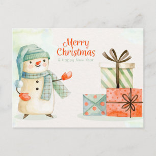 Carte postale Noël mignonne