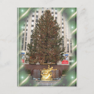 Carte postale Noël New York