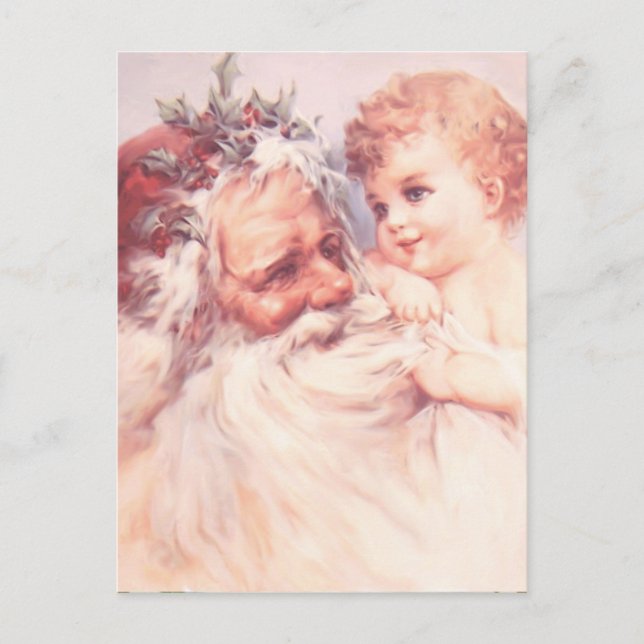 Carte Postale Noël père Noël (Devant)