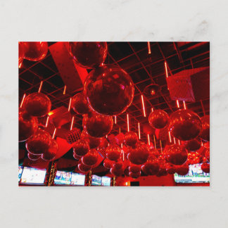 Carte Postale Noël rouge