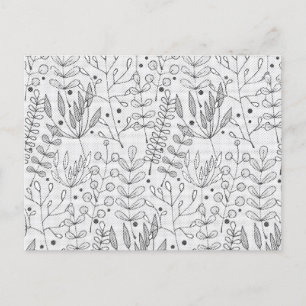 Carte Postale Noël Thanksgiving Chemises et cadeaux famille