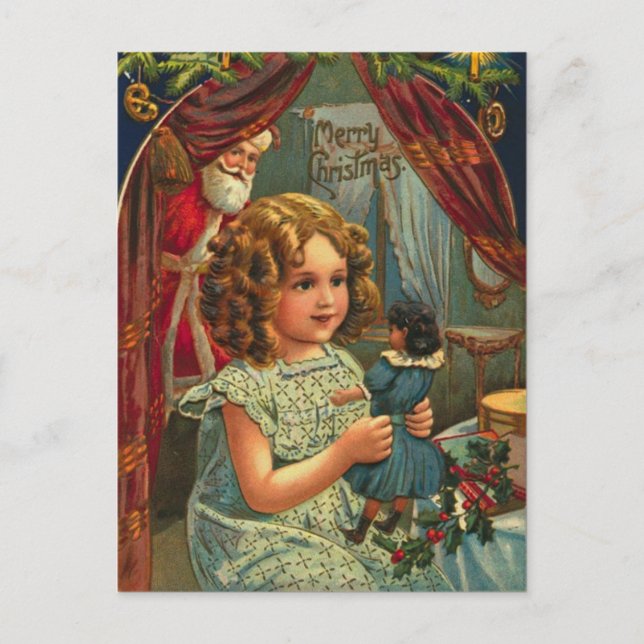 Carte Postale Noël vintage (Devant)