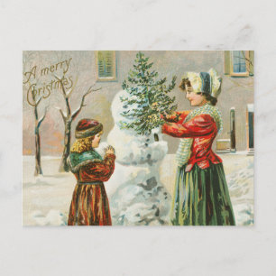 Carte Postale Noël vintage