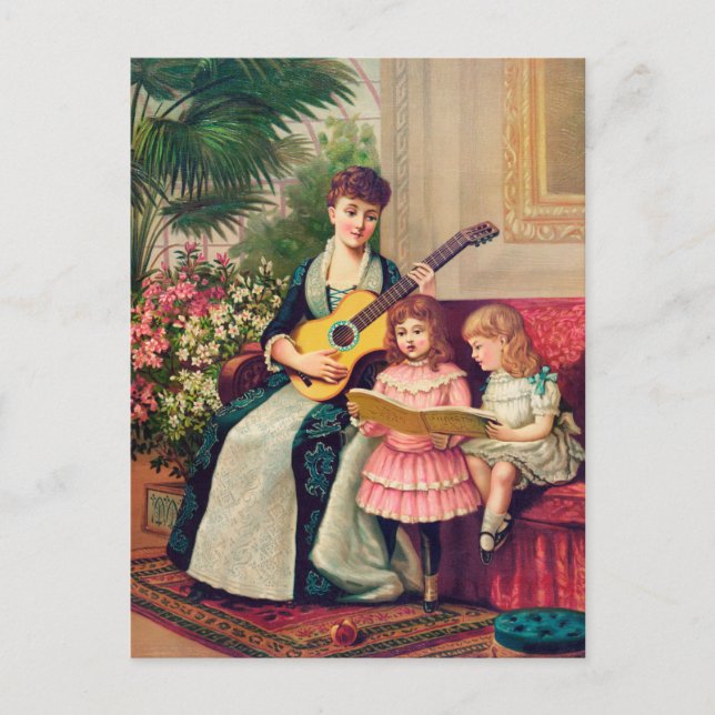 Carte Postale Noël vintage (Devant)