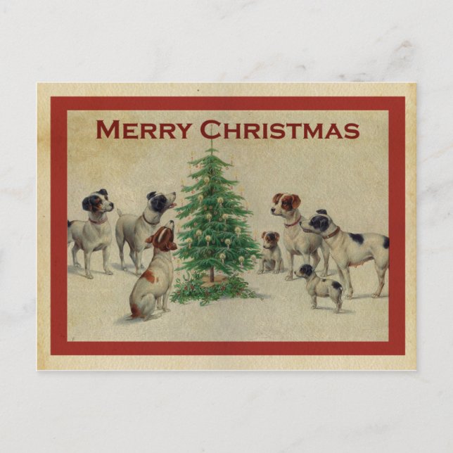 Carte Postale Noël vintage (Devant)