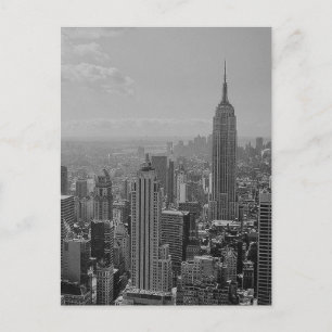 Carte Postale Noir et blanc New York City