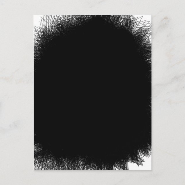 Carte Postale noir fumant (Devant)