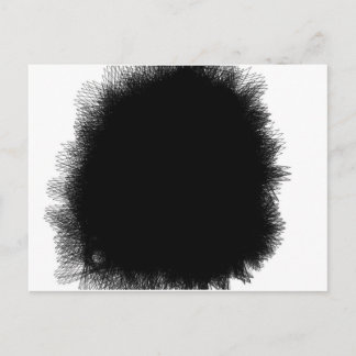 Carte Postale noir fumant