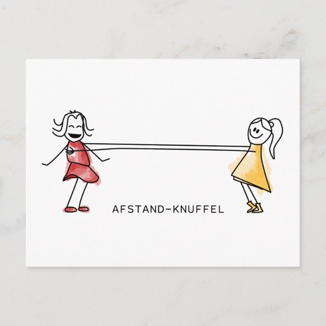 Carte Postale Noix d'Afstand (Devant)