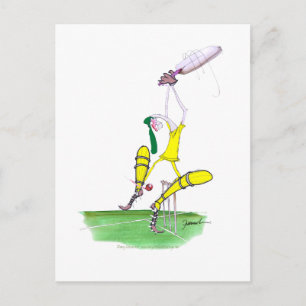 Carte Postale noix de cricket d'aussie, tony fernandes