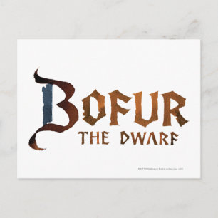 Carte Postale Nom du bofur