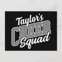 Nom personnalisé Pom-pom girl École Varsity Cheer 