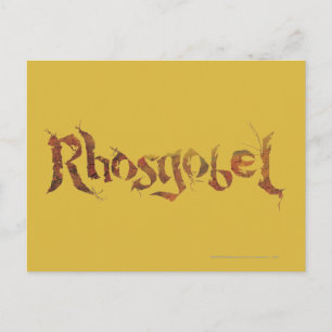 Carte Postale Nom Rhosgobel