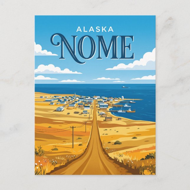 Carte Postale Nom USA (Devant)
