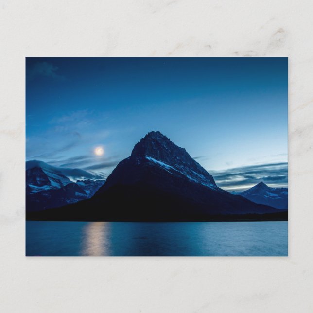 Carte Postale Nombreux glaciers, Parc national des Glaciers Mont (Devant)