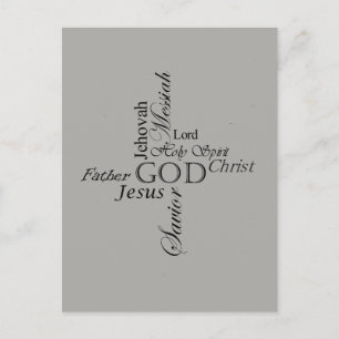 Carte Postale Noms de trinité