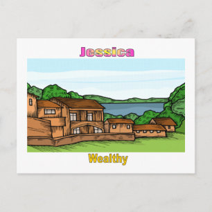 Carte Postale Noms et significations - Jessica
