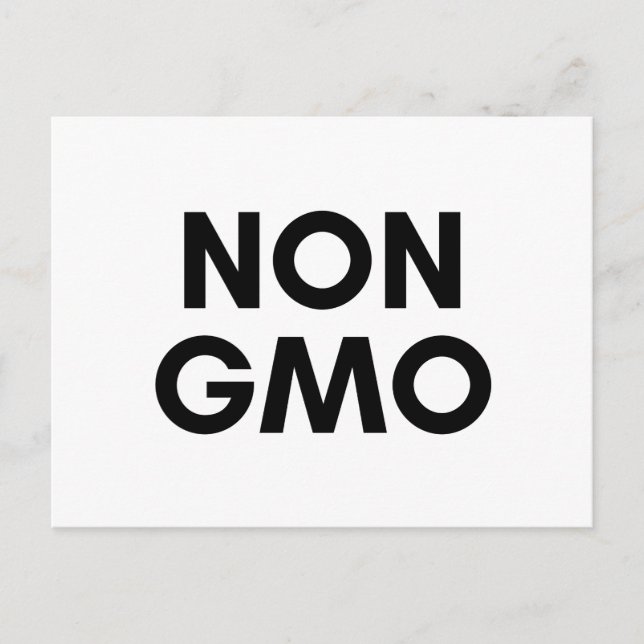 Carte Postale non gmo (Devant)