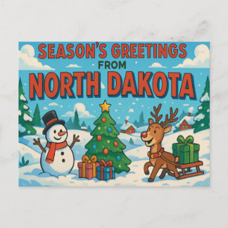 Carte postale NORD DAKOTA