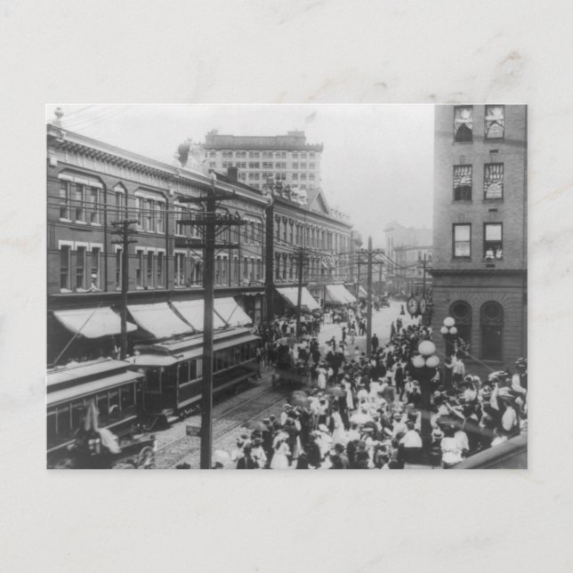 Carte Postale Norfolk, Virginie vers 1906 (Devant)
