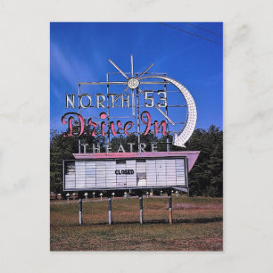 Carte Postale North 53 Drive-In Theatre, Rome, Géorgie