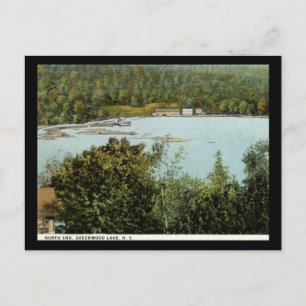 Carte Postale North End, Greenwood Lake, New York Vintage
