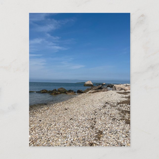 Carte Postale North Fork Sound Custom-Cut Vinyl Sticker (Devant)