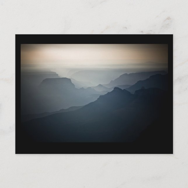 Carte Postale North Grand Canyon Sunrise Haze (Devant)