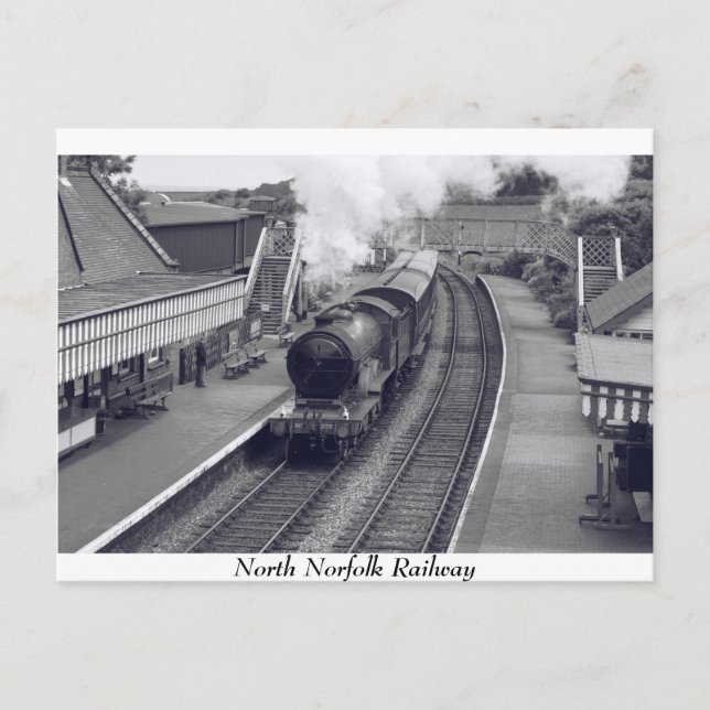 Carte postale North Norfolk Railway (Devant)