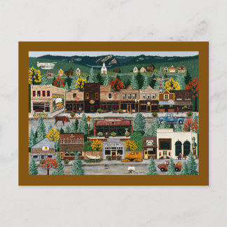 Carte Postale "Northern Exposure" ~ Roslyn, Washington