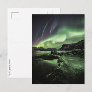 Carte Postale Northern Lights Norvège