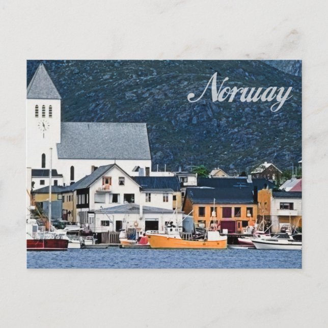 Carte Postale Norvège (Devant)