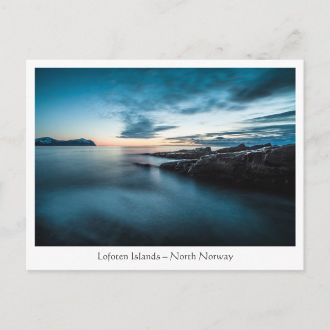 Carte Postale Norvège Lofoten (Devant)