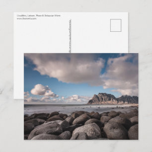 Carte Postale Norvège Lofoten Uttakleiv