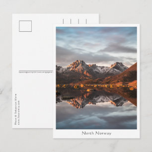 Carte Postale Norvège Montagnes Paysage Photographie