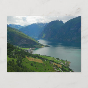 Carte postale norvégienne Fjord