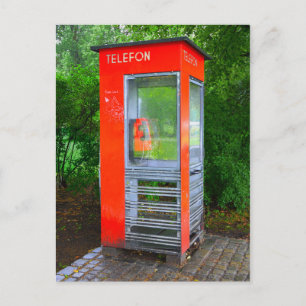 Carte Postale Norwegian Telephone Booth