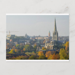 Carte postale Norwich automne