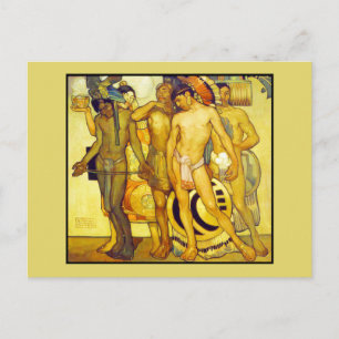 Carte Postale Nos dieux anciens par Saturnino Herran