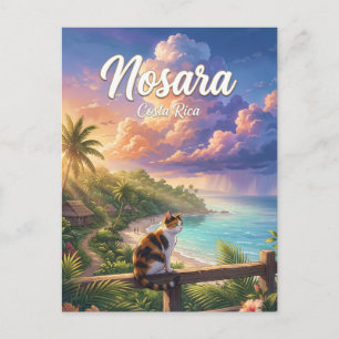 Carte Postale Nosara Costa Rica