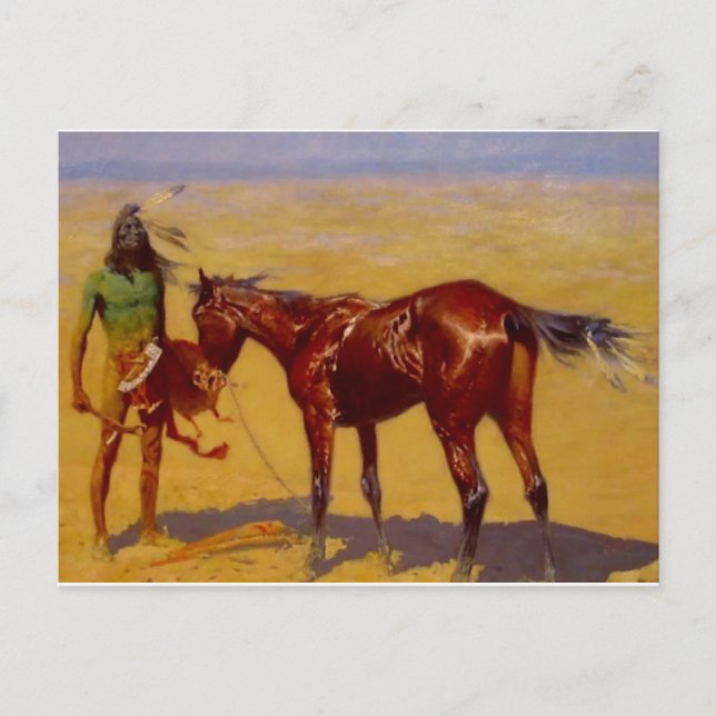 Carte Postale Nostalgie occidentale (Devant)