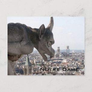 Carte postale Notre Dame Chimera