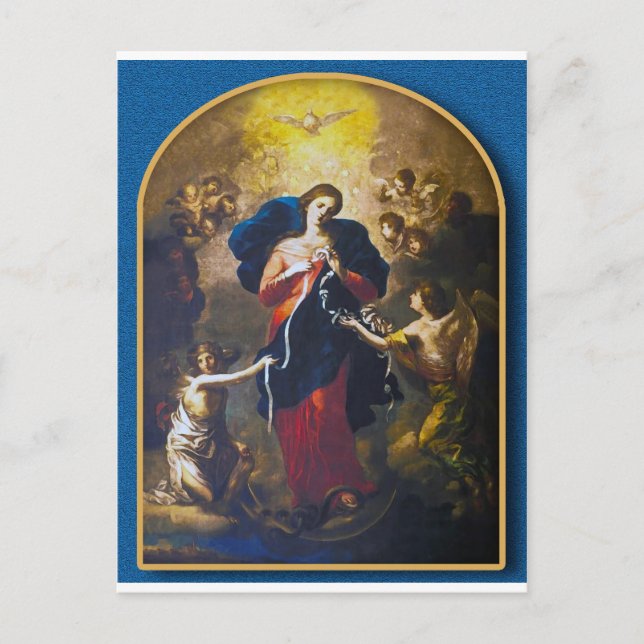 Carte Postale Notre-Dame de la Désentraver les Nœuds, (Devant)