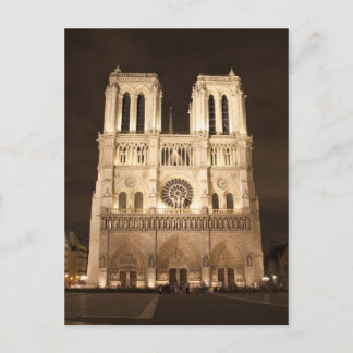 Carte Postale Notre Dame de nuit