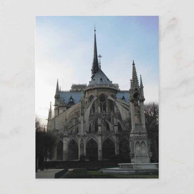 Carte postale Notre Dame de Paris (Devant)